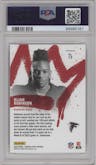 Bijan Robinson from the 2023 Donruss Optic set graded by PSA and given an overall grade of 9.