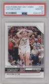 Caitlin Clark from the 2024-25 Panini Instant WNBA set graded by PSA and given an overall grade of 10.