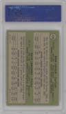 Ron Lolich/Dave Lemonds from the 1971 Topps set graded by PSA and given an overall grade of 8.
