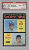 Ron Lolich/Dave Lemonds from the 1971 Topps set graded by PSA and given an overall grade of 8.
