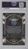 Anthony Edwards from the 2020-21 Panini Select  set graded by PSA and given an overall grade of 10.