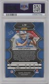 Sam LaPorta from the 2023 Panini Mosaic set graded by PSA and given an overall grade of 10.