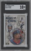 C.J. Stroud from the 2023 Panini Illusions set graded by SGC and given an overall grade of 10.