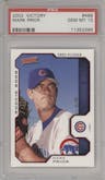 Mark Prior from the 2002 Upper Deck Victory set graded by PSA and given an overall grade of 10.
