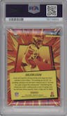 Dalvin Cook from the 2022 Panini Absolute set featuring a Gold parallel graded by PSA and given an overall grade of 10.