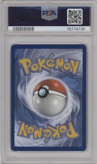 Gloria from the 2022 Pokemon SWSH set graded by PSA and given an overall grade of 10.