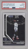 Anthony Edwards from the 2023-24 Panini Instant NBA set graded by PSA and given an overall grade of 10.