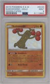 Sudowoodo from the 2019 Pokemon S&M  set graded by PSA and given an overall grade of 9.