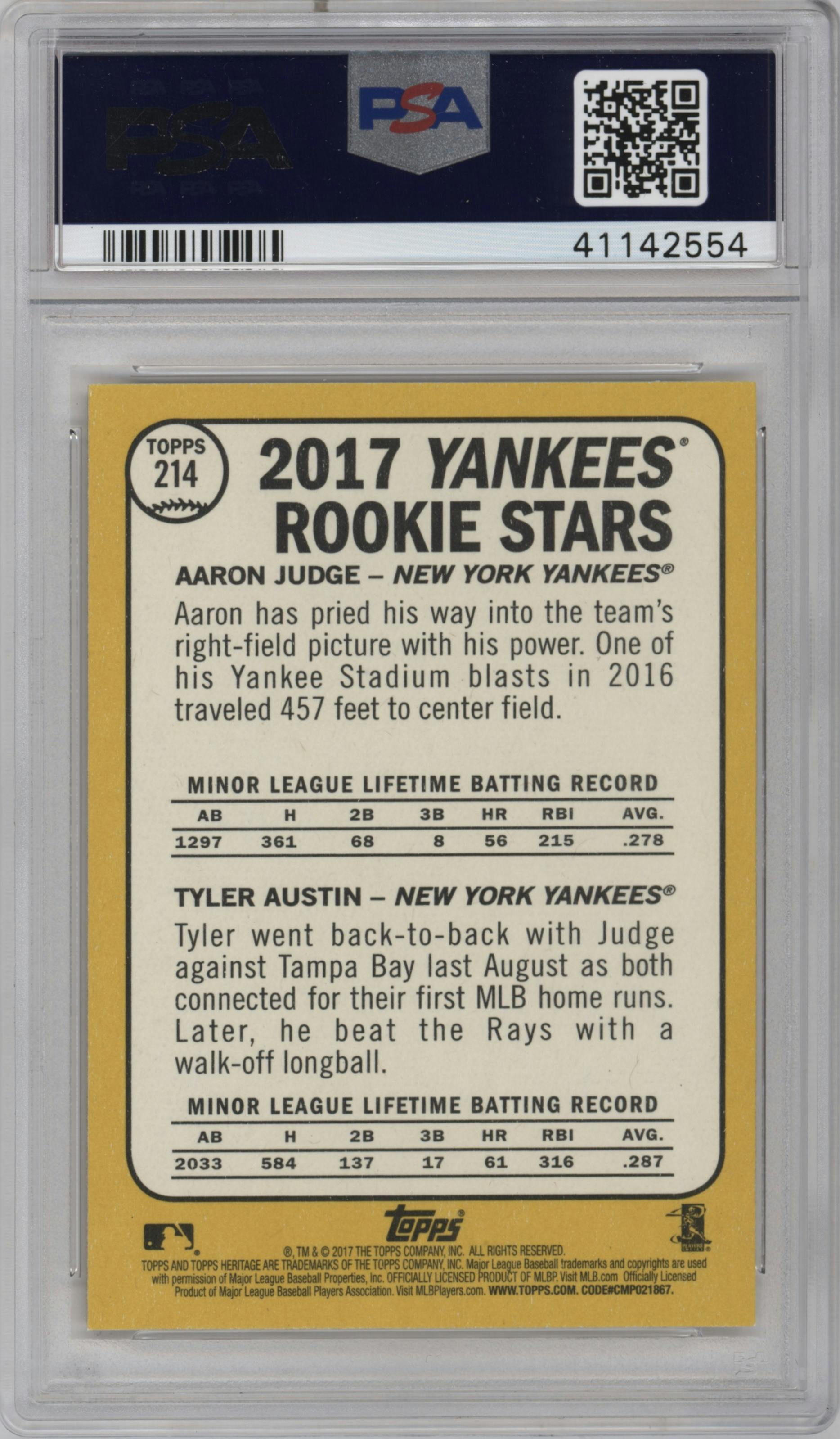 Aaron Judge/Tyler Austin 