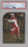 Ben Roethlisberger from the 2004 Ultra set featuring a Gold Medallion parallel graded by PSA and given an overall grade of 9.