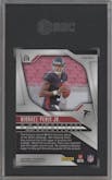 Michael Penix Jr. from the 2024 Panini Prizm set featuring a Red White Blue Prizm parallel graded by SGC and given an overall grade of 10.