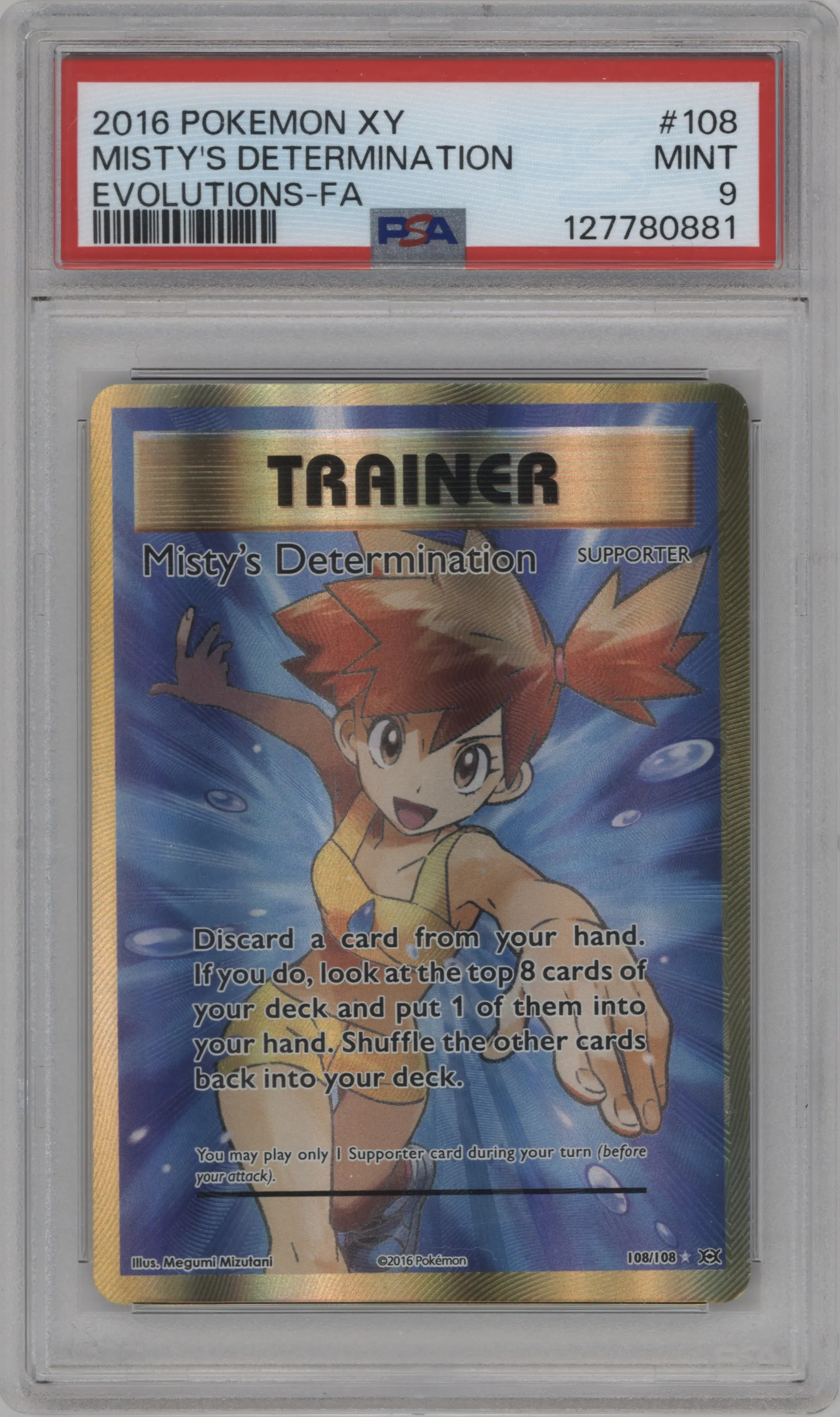 Misty's Determination