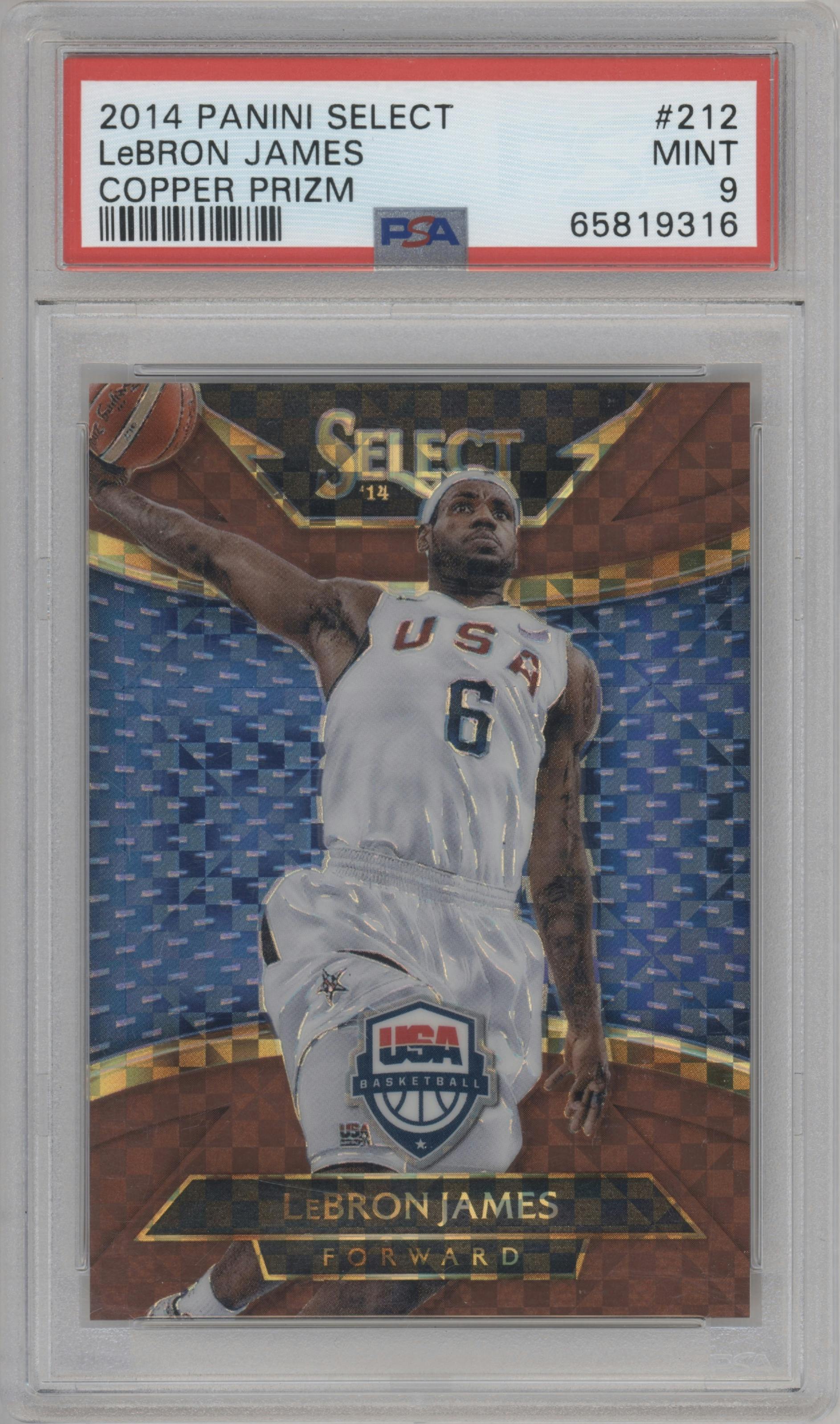 LeBRON James Select Copper 49枚限定