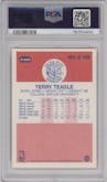 Terry Teagle from the 1986-87 Fleer set graded by PSA and given an overall grade of 9.
