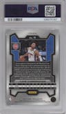 Cade Cunningham from the 2023-24 Panini Prizm set featuring a White Ice Prizm parallel graded by PSA and given an overall grade of 9.