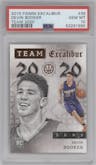 Devin Booker from the 2015-16 Panini Excalibur set graded by PSA and given an overall grade of 10.