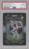 Chris Olave from the 2022 Panini Chronicles set featuring a Silver parallel graded by PSA and given an overall grade of 10.
