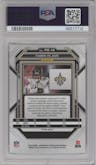 Chris Olave from the 2022 Panini Chronicles set featuring a Silver parallel graded by PSA and given an overall grade of 10.