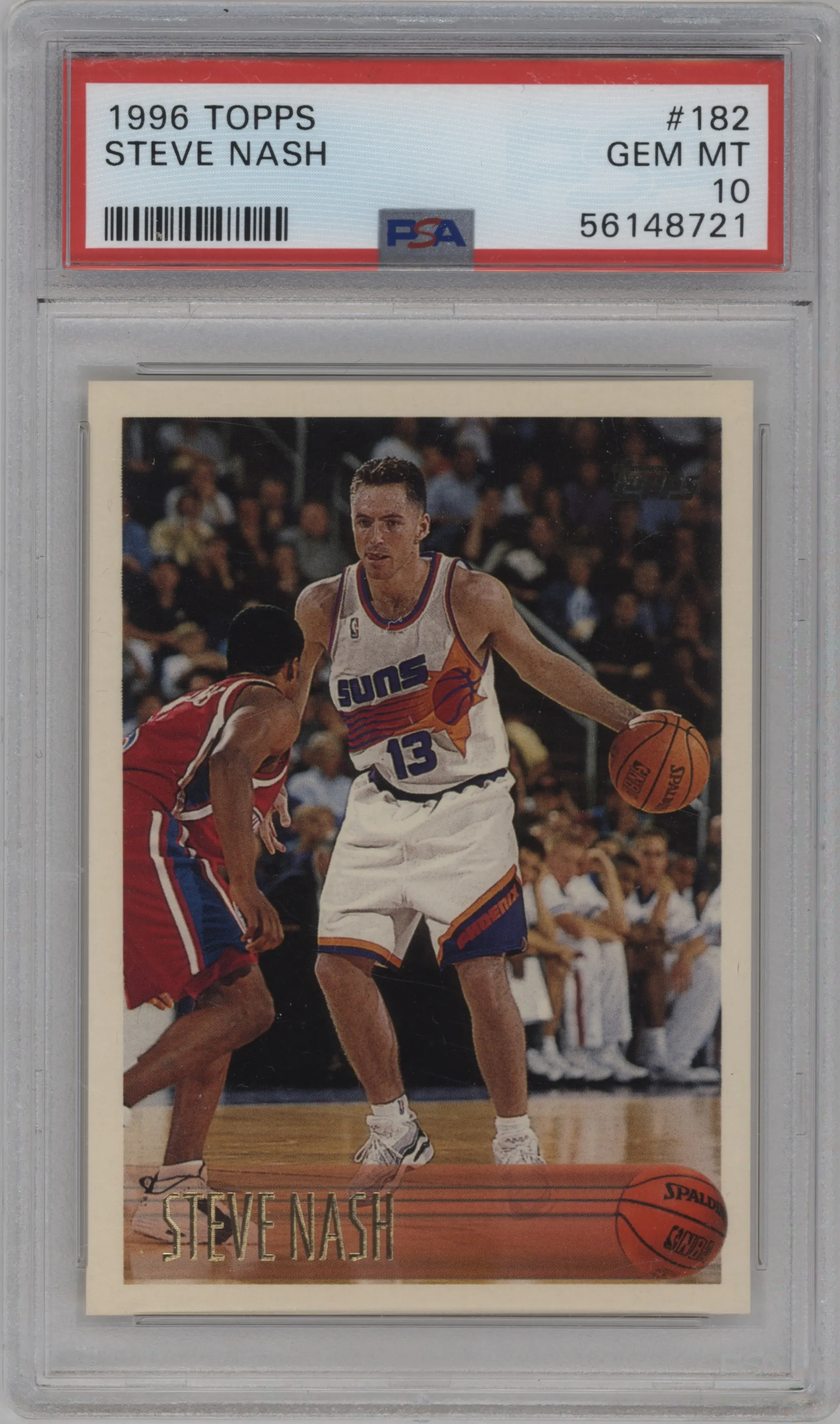 1996 Topps Steve Nash PSA 10