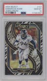 DeMarcus Ware from the 2024 Panini Select set featuring a Zebra parallel graded by PSA and given an overall grade of 10.
