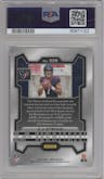 C.J. Stroud from the 2023 Panini Prizm set graded by PSA and given an overall grade of 10.
