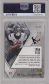 Tank Dell from the 2023 Panini Phoenix set featuring a Fire and Ice parallel graded by PSA and given an overall grade of 10.