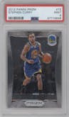Stephen Curry from the 2012-13 Panini Prizm set graded by PSA and given an overall grade of 9.