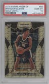 Brandon Clarke from the 2019-20 Panini Prizm Draft Picks set featuring a Gold Vinyl parallel graded by PSA and given an overall grade of 10.