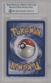Dragonite from the 1999 Pokemon set graded by Beckett and given an overall grade of 9.