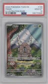 Pinsir from the 2024 Pokemon SV set graded by PSA and given an overall grade of 10.