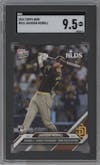 Jackson Merrill from the 2024 Topps Now set graded by SGC and given an overall grade of 9.5.