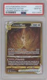 Arceus VSTAR from the 2023 Pokemon SWSH set graded by PSA and given an overall grade of 10.