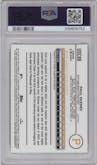 Paul Skenes from the 2024 Topps Chrome Update set graded by PSA and given an overall grade of 9.
