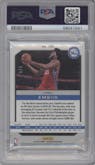 Joel Embiid from the 2019-20 Panini Obsidian set featuring a Electric Etch Tmall parallel graded by PSA and given an overall grade of 10.