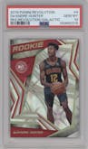 De'Andre Hunter from the 2019-20 Panini Revolution set featuring a Galactic  parallel graded by PSA and given an overall grade of 10.