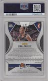Diana Taurasi from the 2020 Panini Prizm WNBA set featuring a Purple Prizm parallel graded by PSA and given an overall grade of 9.