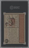 Willie Mays from the 1962 Topps set graded by SGC and given an overall grade of 3.
