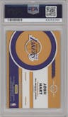 Josh Hart from the 2017-18 Panini Donruss Optic set graded by PSA and given an overall grade of 10.