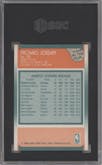 Michael Jordan from the 1988-89 Fleer set graded by SGC and given an overall grade of 7.