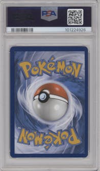 Tyranitar from the 2023 Pokemon SV set graded by PSA and given an overall grade of 9.