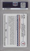 Wyatt Langford  from the 2024 Topps Chrome Update set featuring a Gold Refractor parallel graded by PSA and given an overall grade of 10.