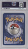 Venusaur from the 1999 Pokemon set graded by PSA and given an overall grade of 5.