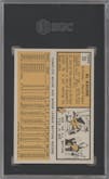 Al Kaline from the 1963 Topps set graded by SGC and given an overall grade of 5.5.