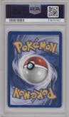 Card-Flip Game from the 2000 Pokemon Neo Genesis set graded by PSA and given an overall grade of 9.