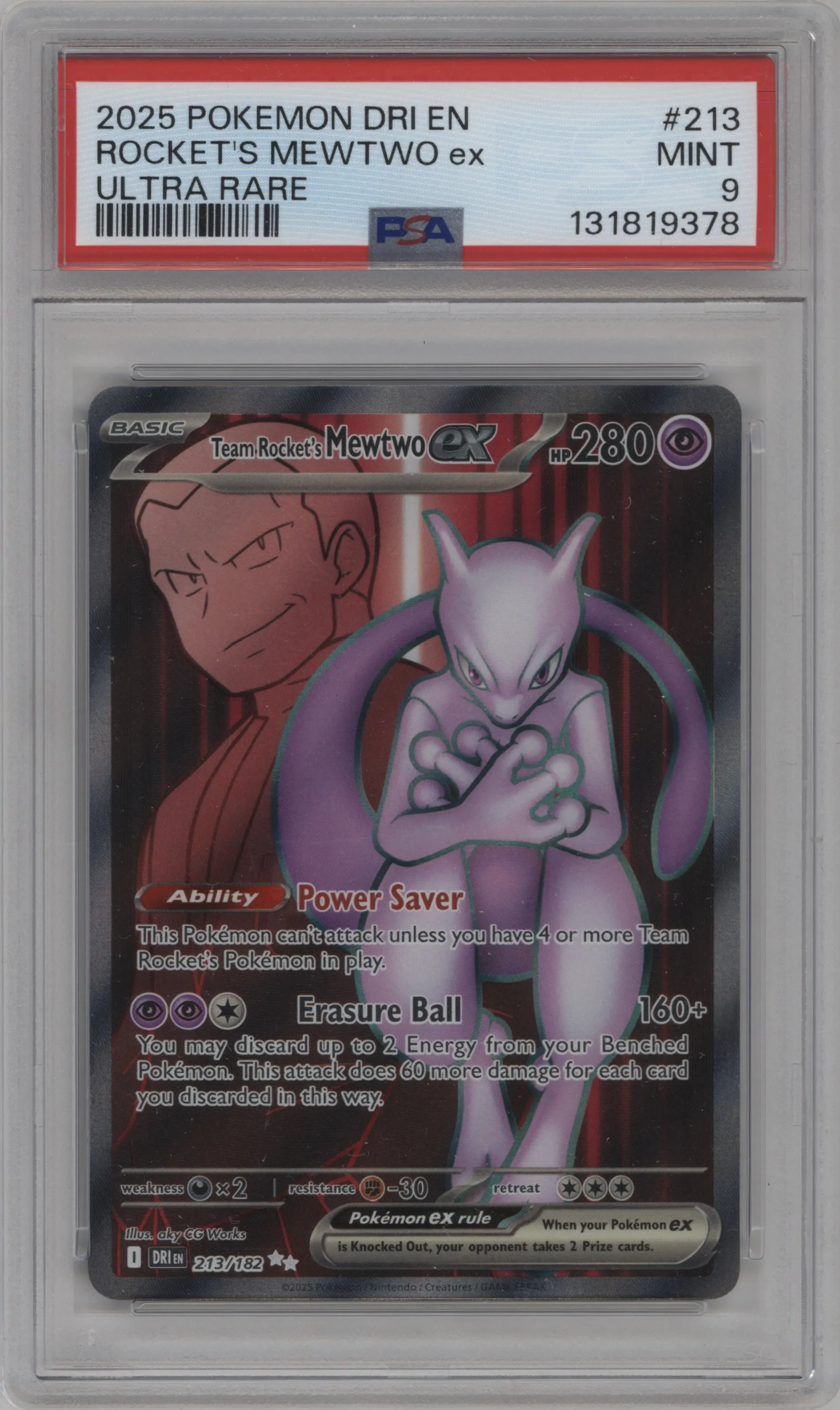 Team Rocket's Mewtwo ex