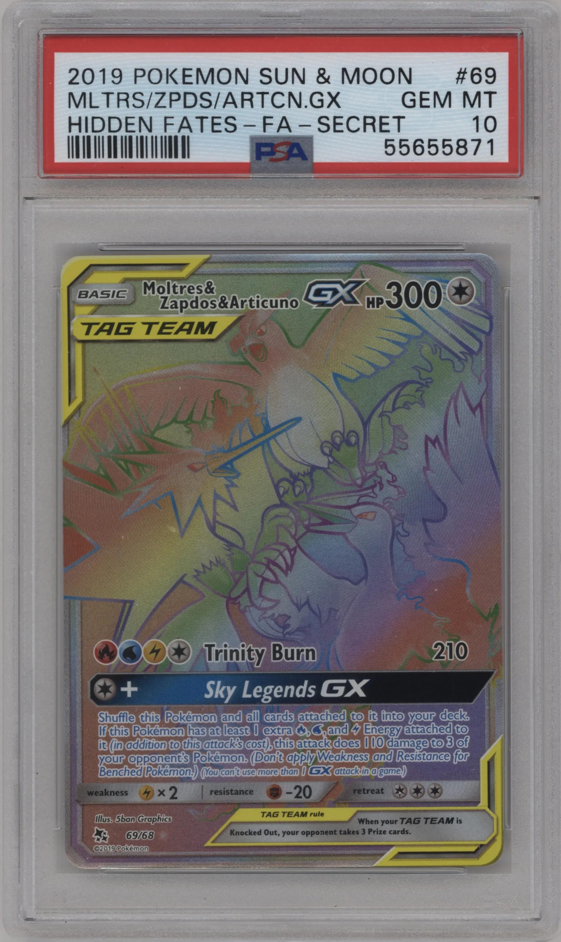 Moltres/Zapdos/Articuno GX