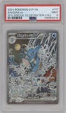 Kingdra ex from the 2024 Pokemon SV set featuring a Shrouded Fable Kingdra ex Special Illustration Collection parallel graded by PSA and given an overall grade of 9.