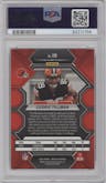 Cedric Tillman from the 2023 Panini Mosaic set featuring a  Genesis parallel graded by PSA and given an overall grade of 9.