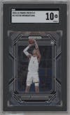 Victor Wembanyama from the 2023-24 Panini Prizm Draft Picks set graded by SGC and given an overall grade of 10.