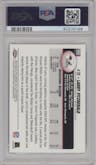 Larry Fitzgerald from the 2004 Topps Chrome set graded by PSA and given an overall grade of 9.